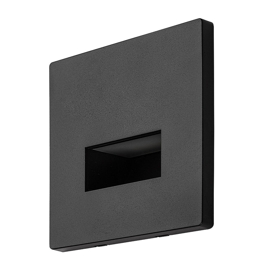Lampada Lunca LED 1 W, IP20, nera, temperatura di colore regolabile a 3000, 4500, 6500 K, 77195, 2 pezzi