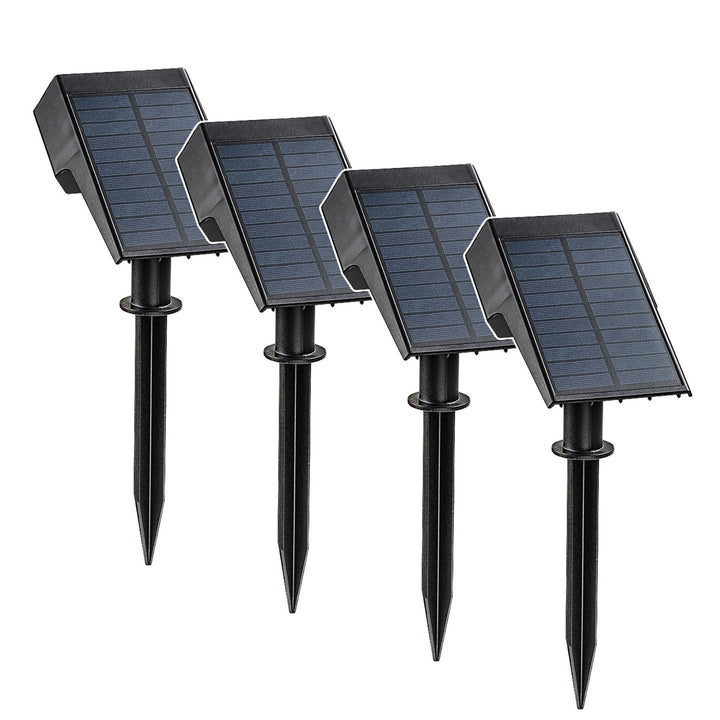 Lampada solare Rabalux Nantes, 50 LM IP65, nera, LED 0,5 W, 77088, 4 pezzi