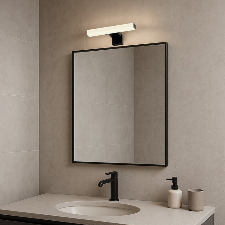 Lampada da bagno Rabalux Oliro LED 4 W nera IP44 4000 K, 75050