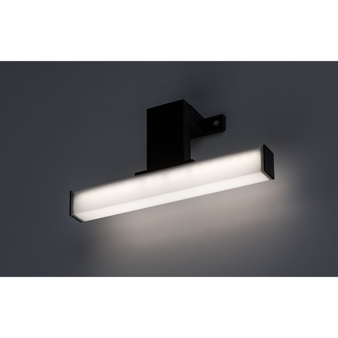 Lampada da bagno Rabalux Oliro LED 4 W nera IP44 4000 K, 75050