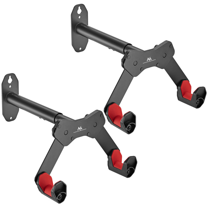 Portabiciclette da parete Maclean, carico massimo 25 kg, MC-457, 2 pezzi
