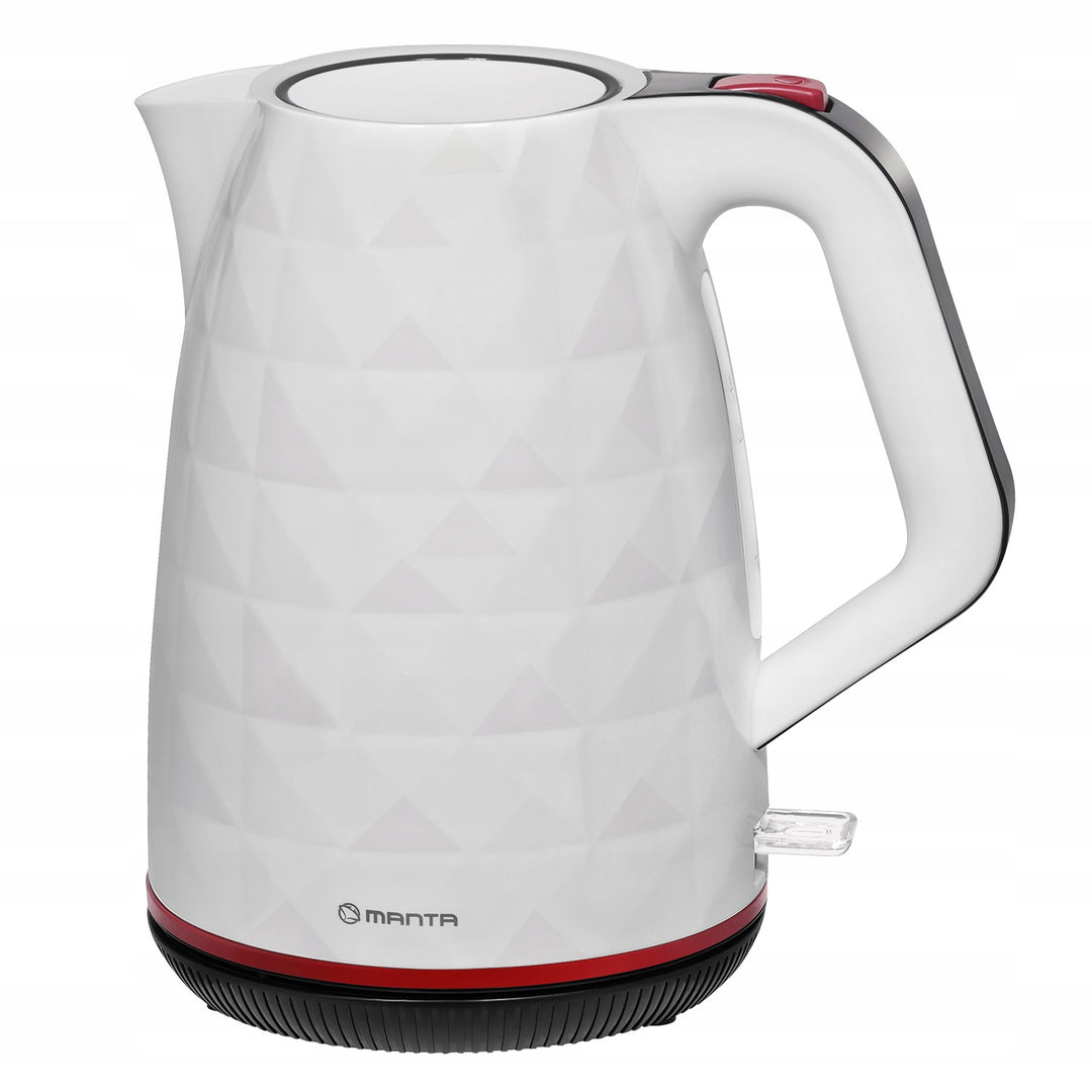 Bollitore elettrico senza filo Manta ORISA 1,7 L 2200 W bianco