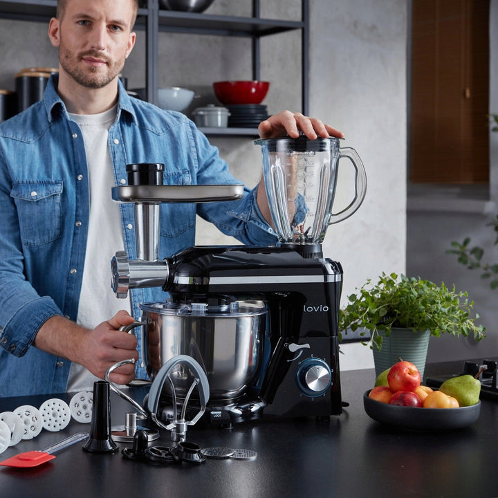 Robot da cucina planetario Lovio ChefAssistant Plus nero LVSTM02PBK
