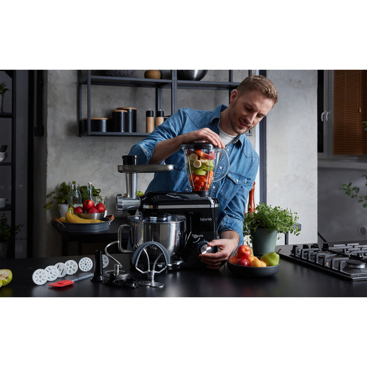 Robot da cucina planetario Lovio ChefAssistant Plus nero LVSTM02PBK