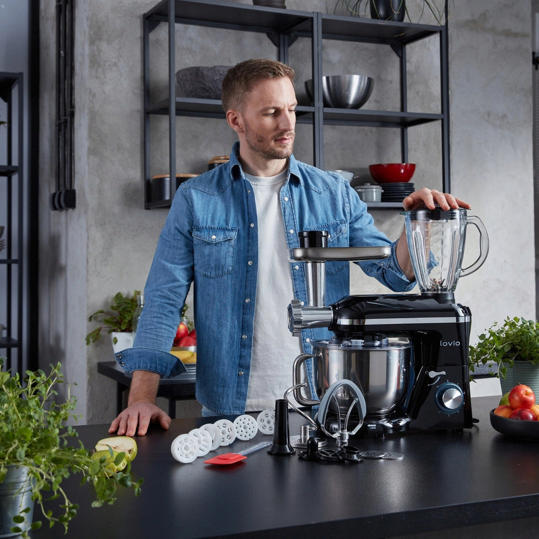 Robot da cucina planetario Lovio ChefAssistant Plus nero LVSTM02PBK