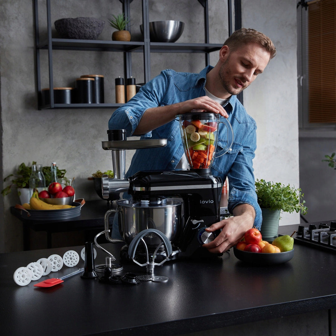 Robot da cucina planetario Lovio ChefAssistant Plus nero LVSTM02PBK