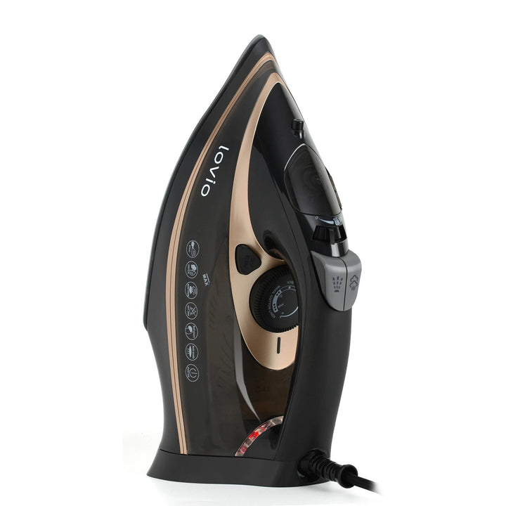 Ferro da stiro a vapore portatile con piastra in ceramica LOVIO LVSA001
