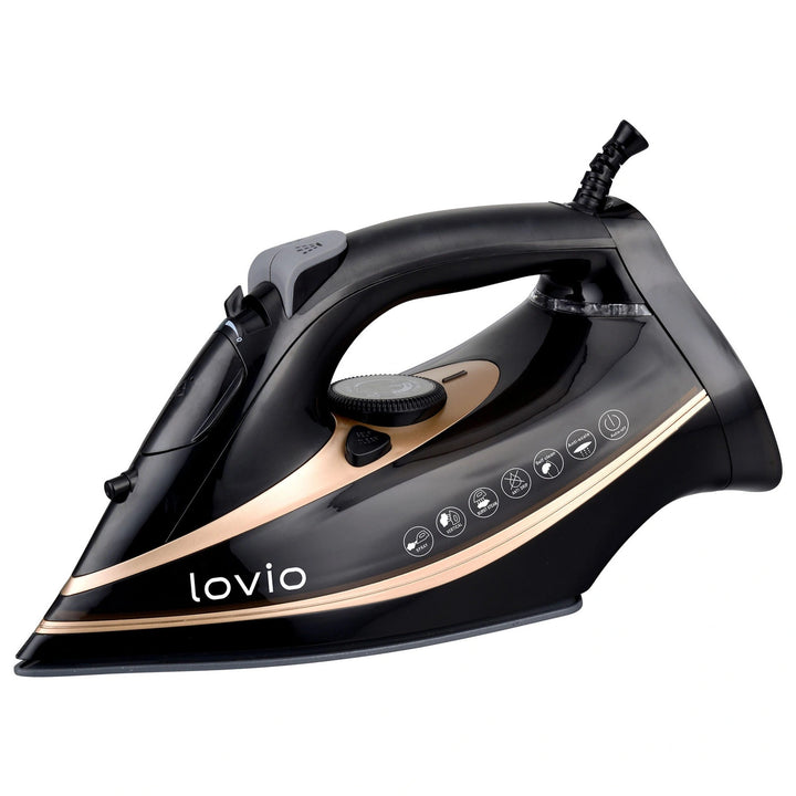 Ferro da stiro a vapore portatile con piastra in ceramica LOVIO LVSA001