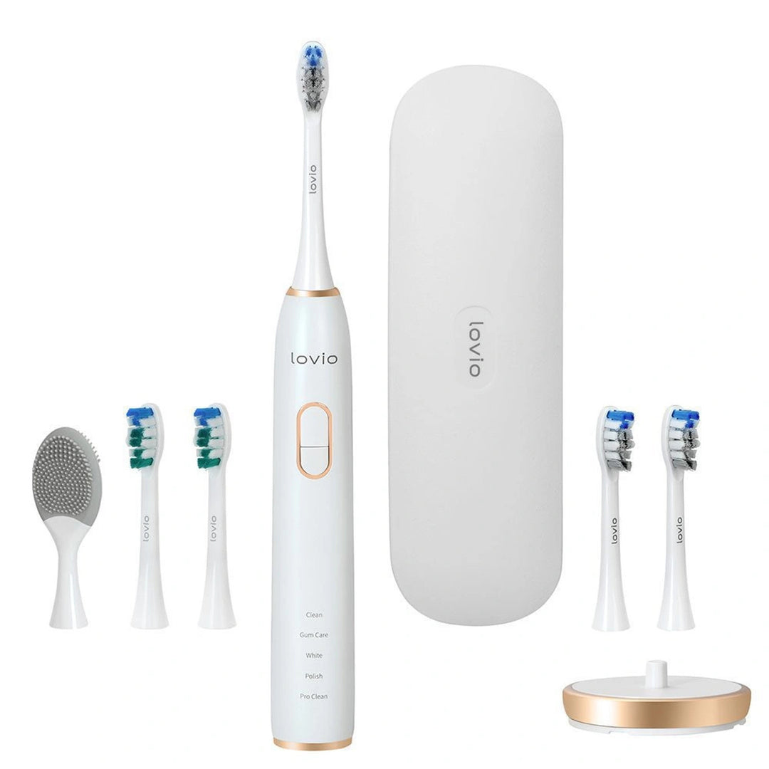 Spazzolino elettrico Lovio SonicProtect PRO bianco LVTB124WH