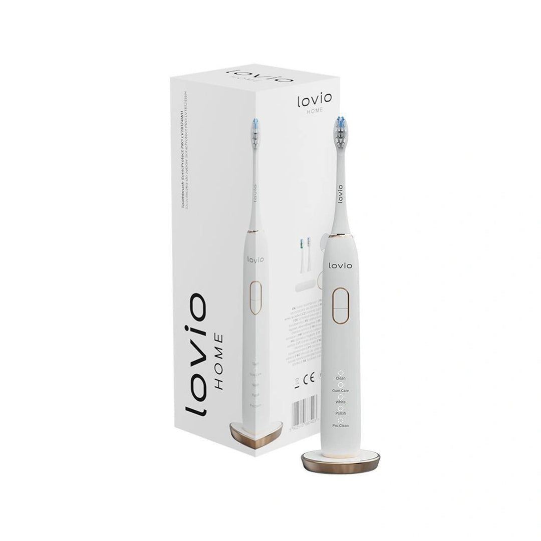 Spazzolino elettrico Lovio SonicProtect PRO bianco LVTB124WH
