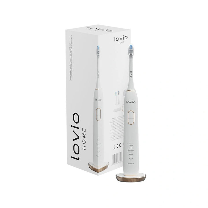 Spazzolino elettrico Lovio SonicProtect PRO bianco LVTB124WH