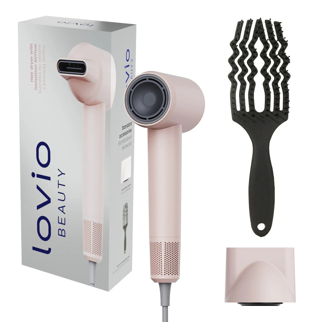 Asciugacapelli professionale Lovio Air Flow rosa LVHD001PK