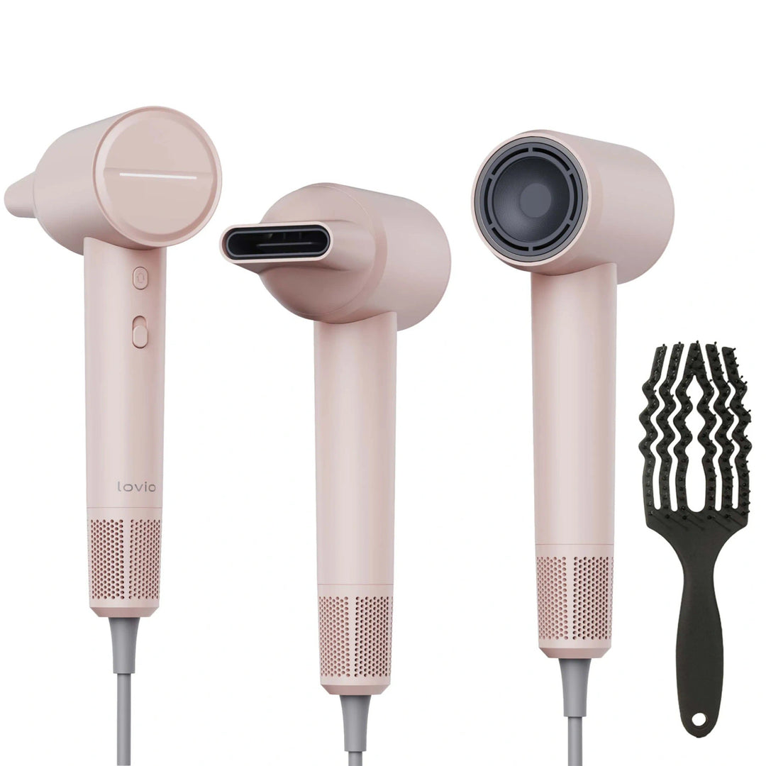 Asciugacapelli professionale Lovio Air Flow rosa LVHD001PK