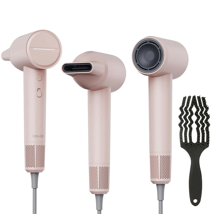 Asciugacapelli professionale Lovio Air Flow rosa LVHD001PK