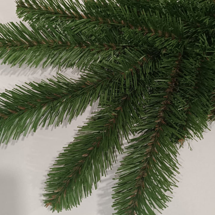 Albero di Natale artificiale, abete spagnolo, materiale in PVC, altezza 250 cm, supporto in metallo