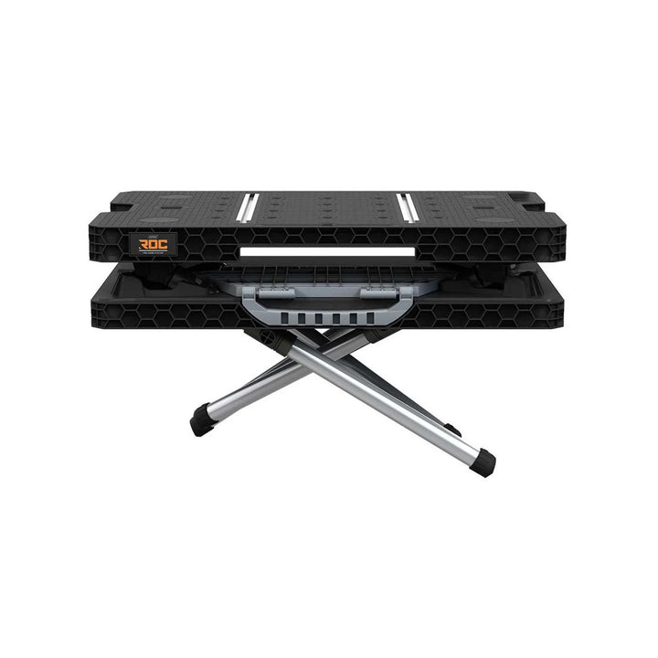 Tavolo da lavoro pieghevole 2.0 Keter, portata 453 kg, piano di lavoro 85x56 cm, gambe metalliche stabili, 271269