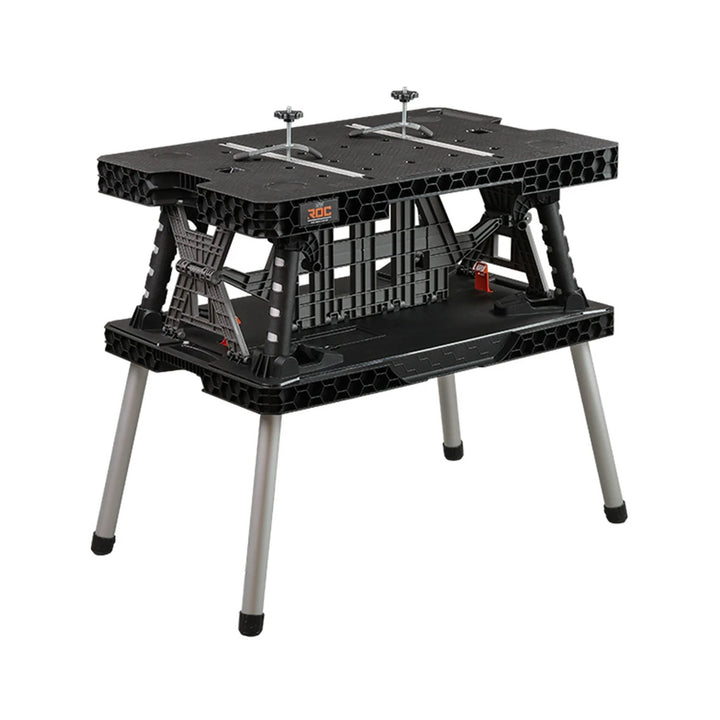 Tavolo da lavoro pieghevole 2.0 Keter, portata 453 kg, piano di lavoro 85x56 cm, gambe metalliche stabili, 271269