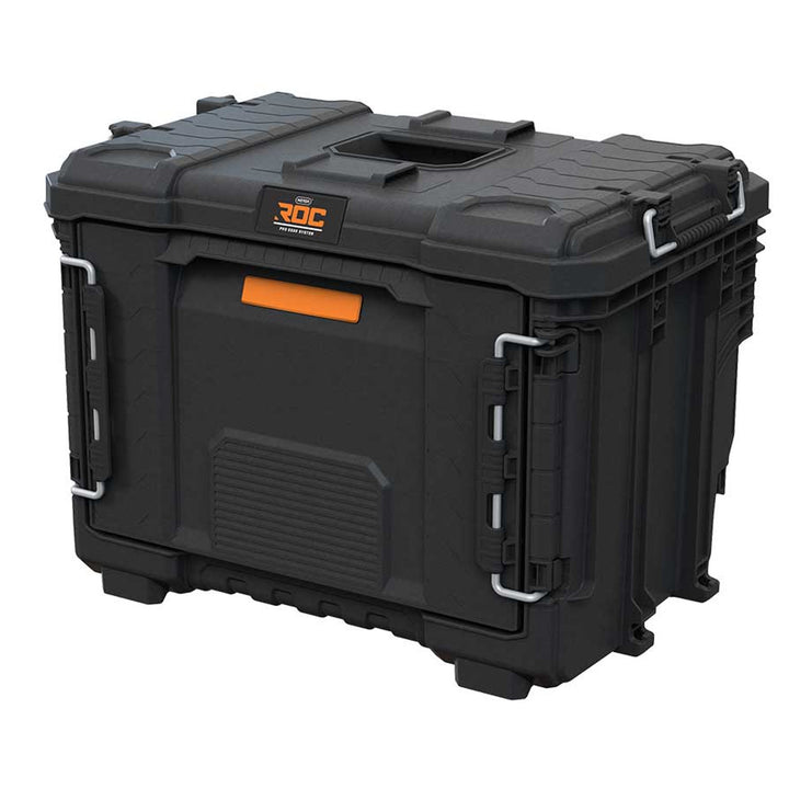 Cassetta degli attrezzi XL Keter ROC Pro Gear 2.0, con un unico cassetto capiente, sistema di sicurezza per il trasporto, possibilità di fissaggio a parete, struttura modulare, 271384