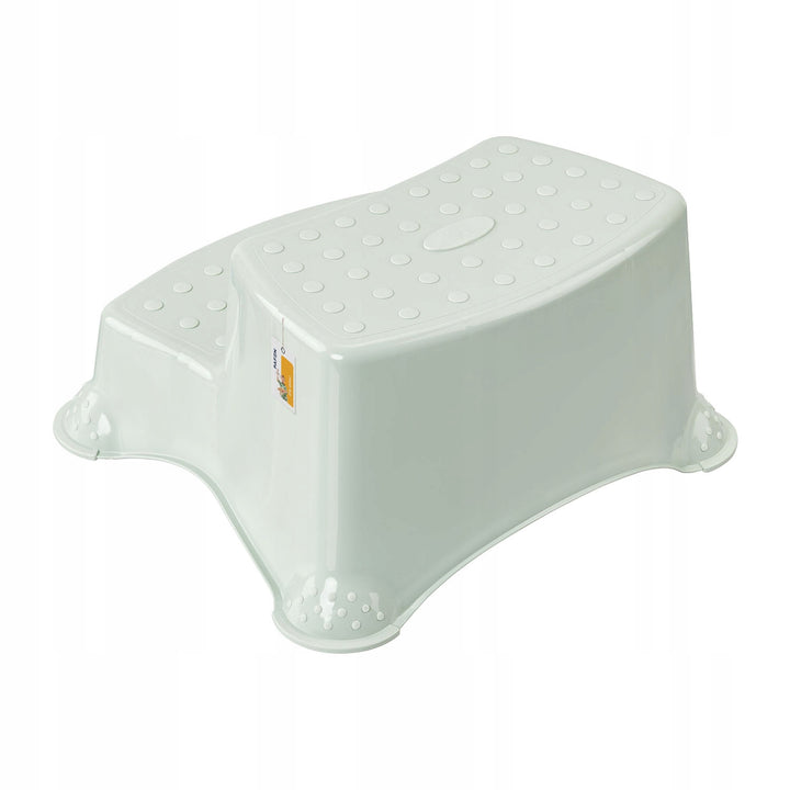 Piattaforma per bambini a due gradini Keeeper, con funzione antiscivolo, serie "Funny Farm", portata fino a 120 kg, 1003132006300