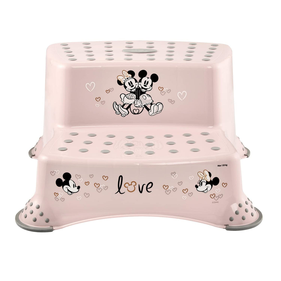 Pedana per bambini a due gradini Keeeper, con funzione antiscivolo, serie "Minnie Mouse", portata fino a 120 kg, 1003258124700