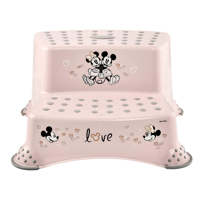 Pedana per bambini a due gradini Keeeper, con funzione antiscivolo, serie "Minnie Mouse", portata fino a 120 kg, 1003258124700