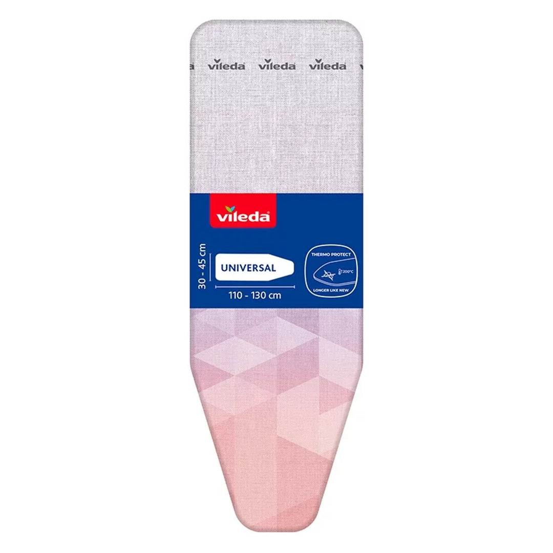 Copriasse da stiro Vileda Diamond, lunghezza 110-130 cm, resistente alle alte temperature, sistema Quick Fix, 142468