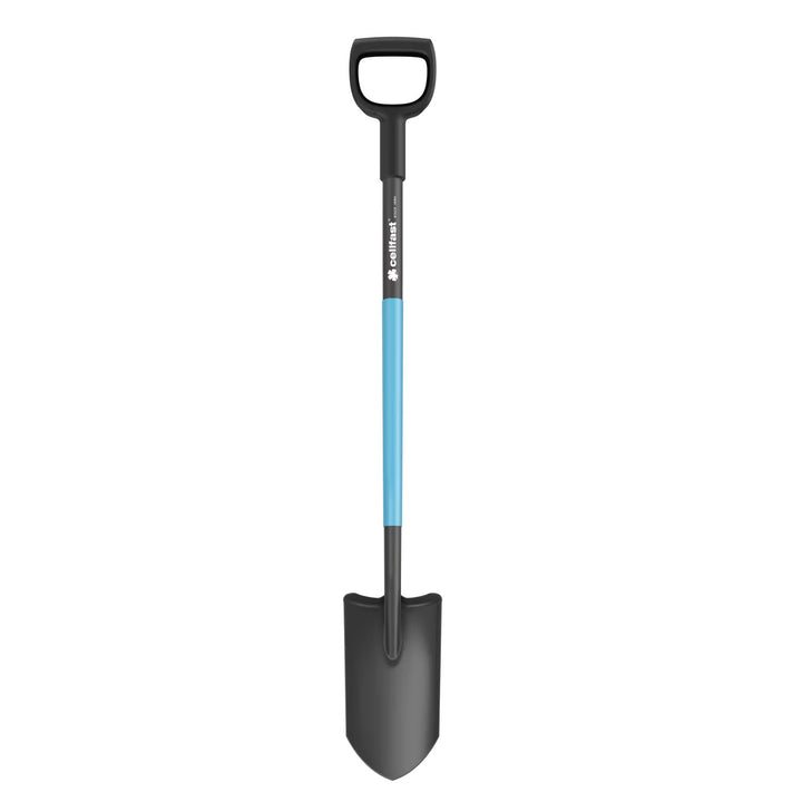 Vanga da vivaio / drenante, lama temprata e affilata, manico ergonomico, lunghezza 129 cm, Cellfast, CELLPRO