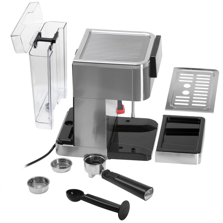 Macchina da caffè da 20 bar, Thermoblock, montalatte, 5 in 1, Adler AD 4390