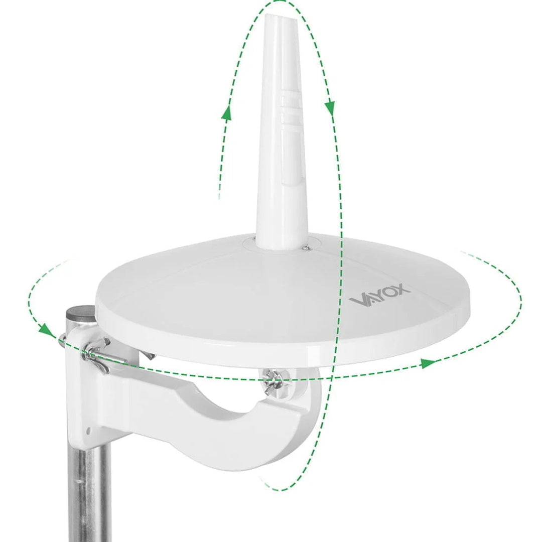 Antenna omnidirezionale DVB-T/T2 Digital720 combo bianca VA0066 Vayox