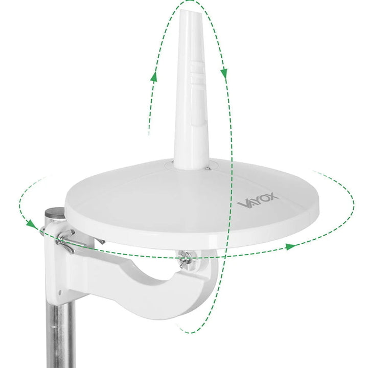 Antenna omnidirezionale DVB-T/T2 Digital720 combo bianca VA0066 Vayox