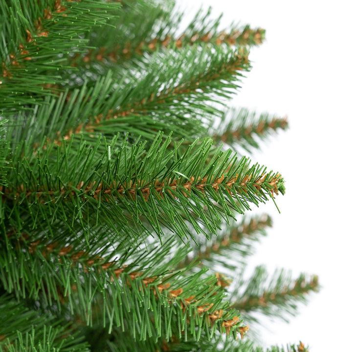 Albero di Natale in abete su supporto Premium, 200 cm, folto e realistico, Damich