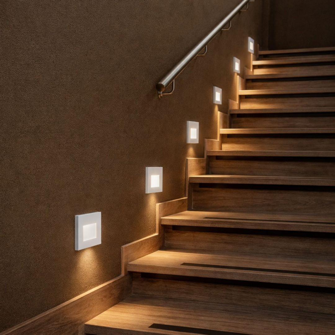 Lampada Lunca LED 1 W, IP20, bianca, temperatura di colore regolabile a 3000, 4500, 6500 K, 77196, 2 pezzi