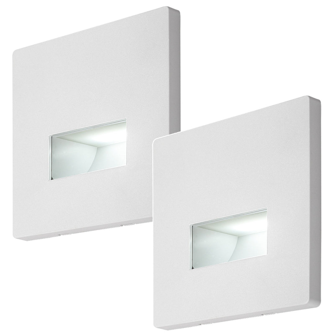 Lampada Lunca LED 1 W, IP20, bianca, temperatura di colore regolabile a 3000, 4500, 6500 K, 77196, 2 pezzi