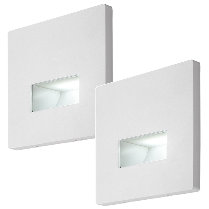 Lampada Lunca LED 1 W, IP20, bianca, temperatura di colore regolabile a 3000, 4500, 6500 K, 77196, 2 pezzi