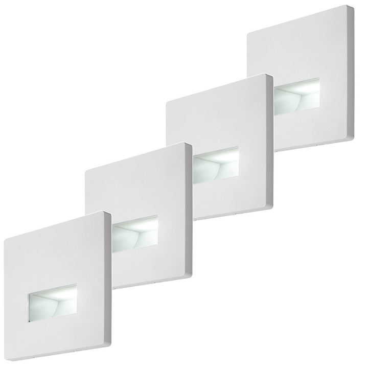 Lampada Lunca LED 1 W, IP20, bianca, temperatura di colore regolabile a 3000, 4500, 6500 K, 77196, 4 pezzi