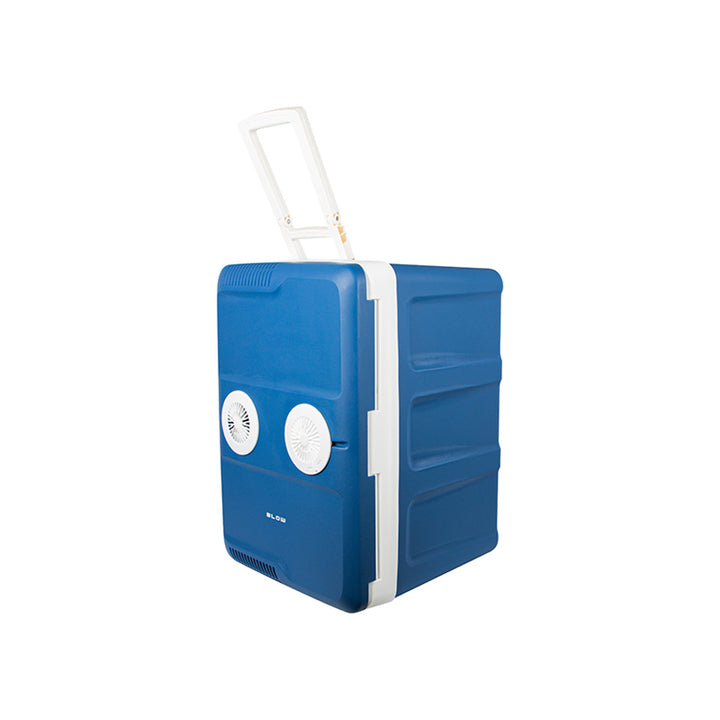 Frigorifero da viaggio per auto Blow, con rotelle, capacità 42 L, modalità di riscaldamento, tensione DC 12 V e AC 100 V-240 V, 44-210