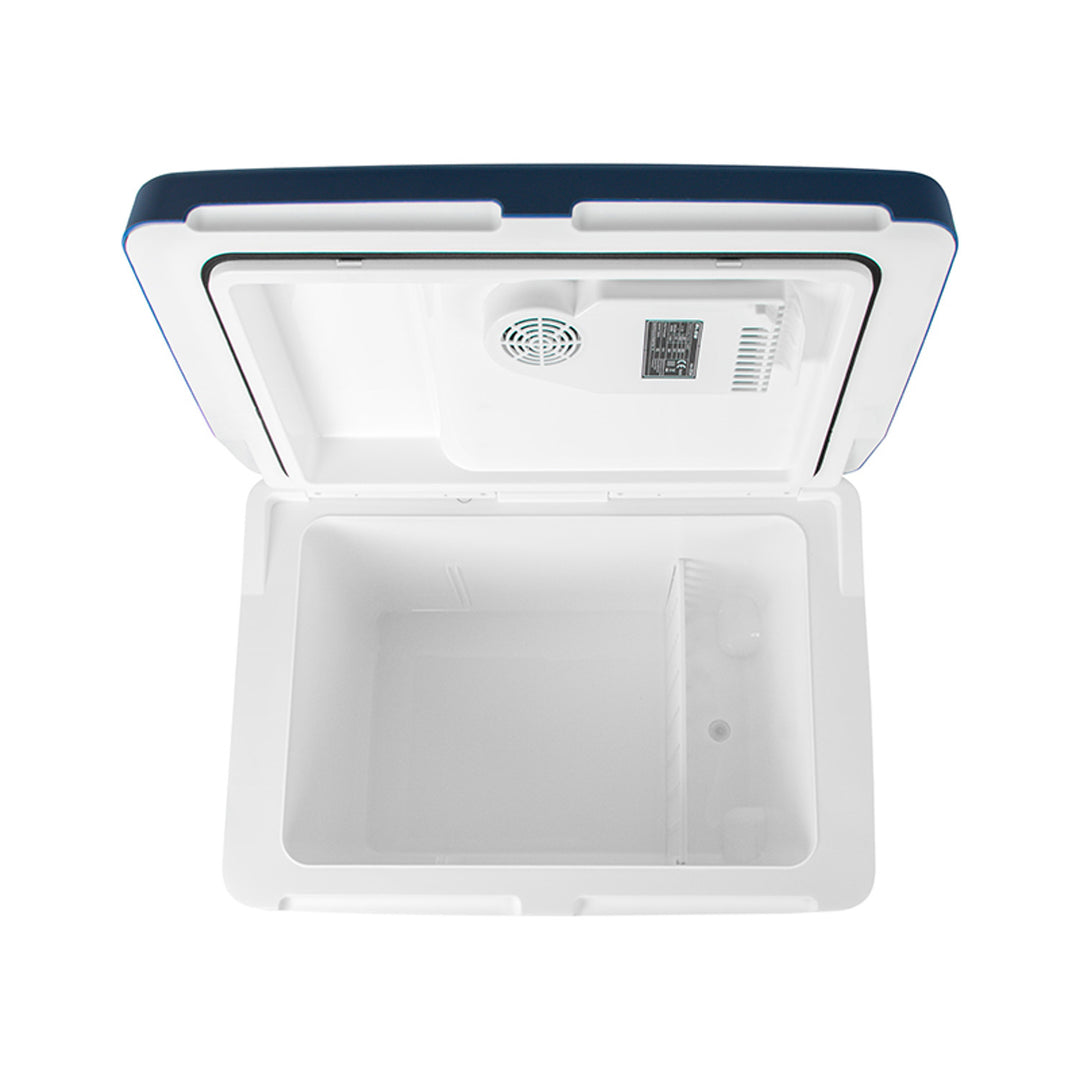 Frigorifero da viaggio per auto Blow, con rotelle, capacità 42 L, modalità di riscaldamento, tensione DC 12 V e AC 100 V-240 V, 44-210