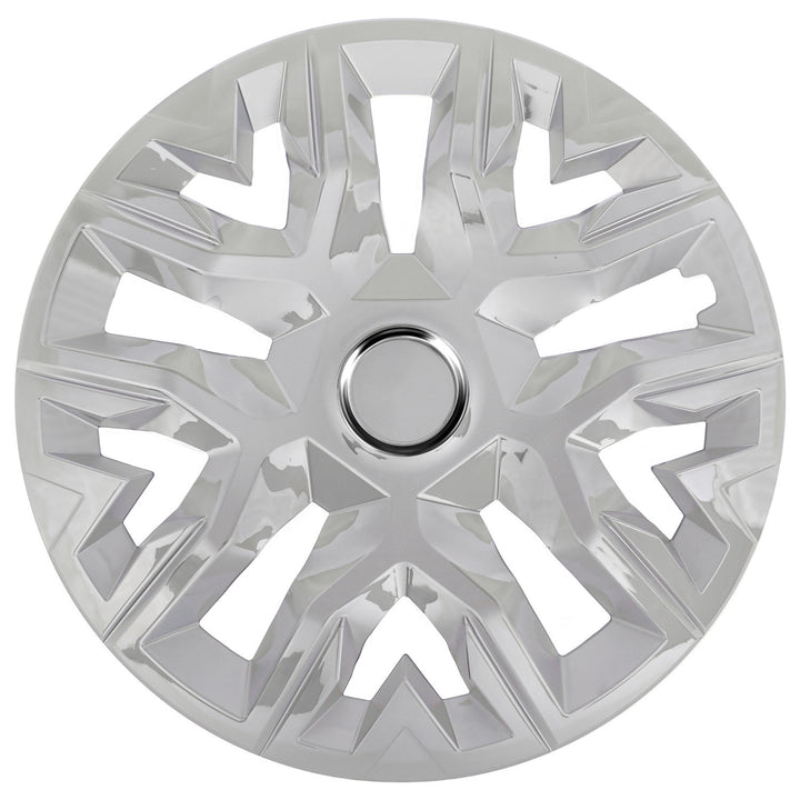 Copricerchio universale da 15'' NRM Perfecto, verniciato argento, 1 pezzo