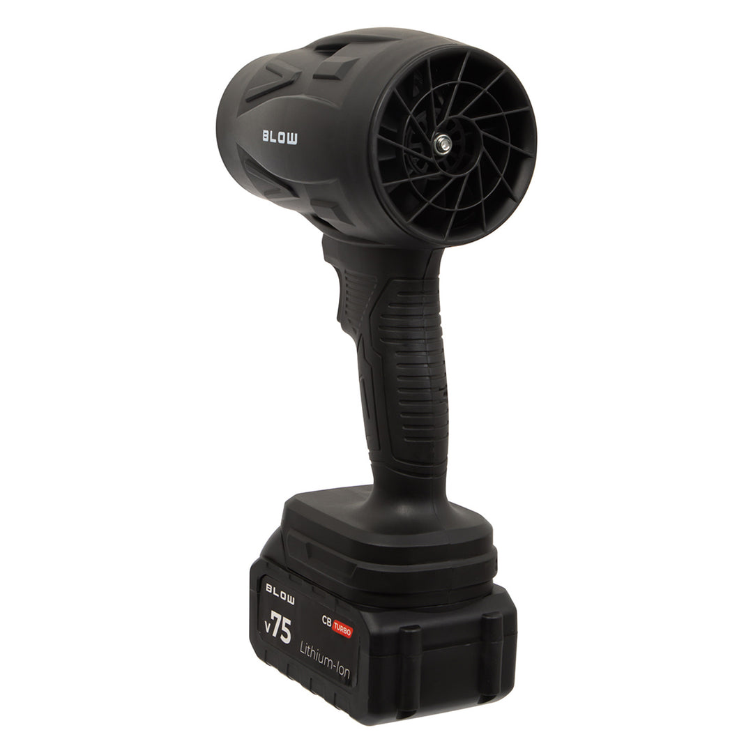 Soffiatore a batteria BLOW 21V CB TURBO, 130.000 giri/min, 2,4 Ah, valigetta