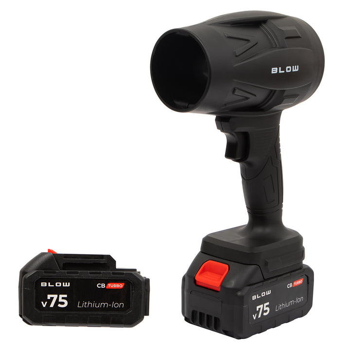 Soffiatore a batteria BLOW 21V CB TURBO, 130.000 giri/min, 2,4 Ah, valigetta