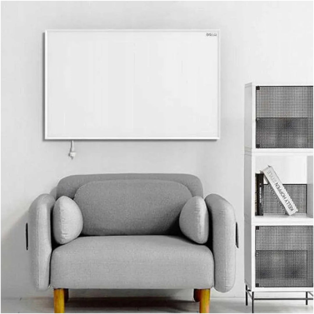Pannello riscaldante a infrarossi Cronos Graphene, potenza 300 W, colore bianco, riscalda ambienti fino a 8 m², telecomando, PRO CGP-300TWP