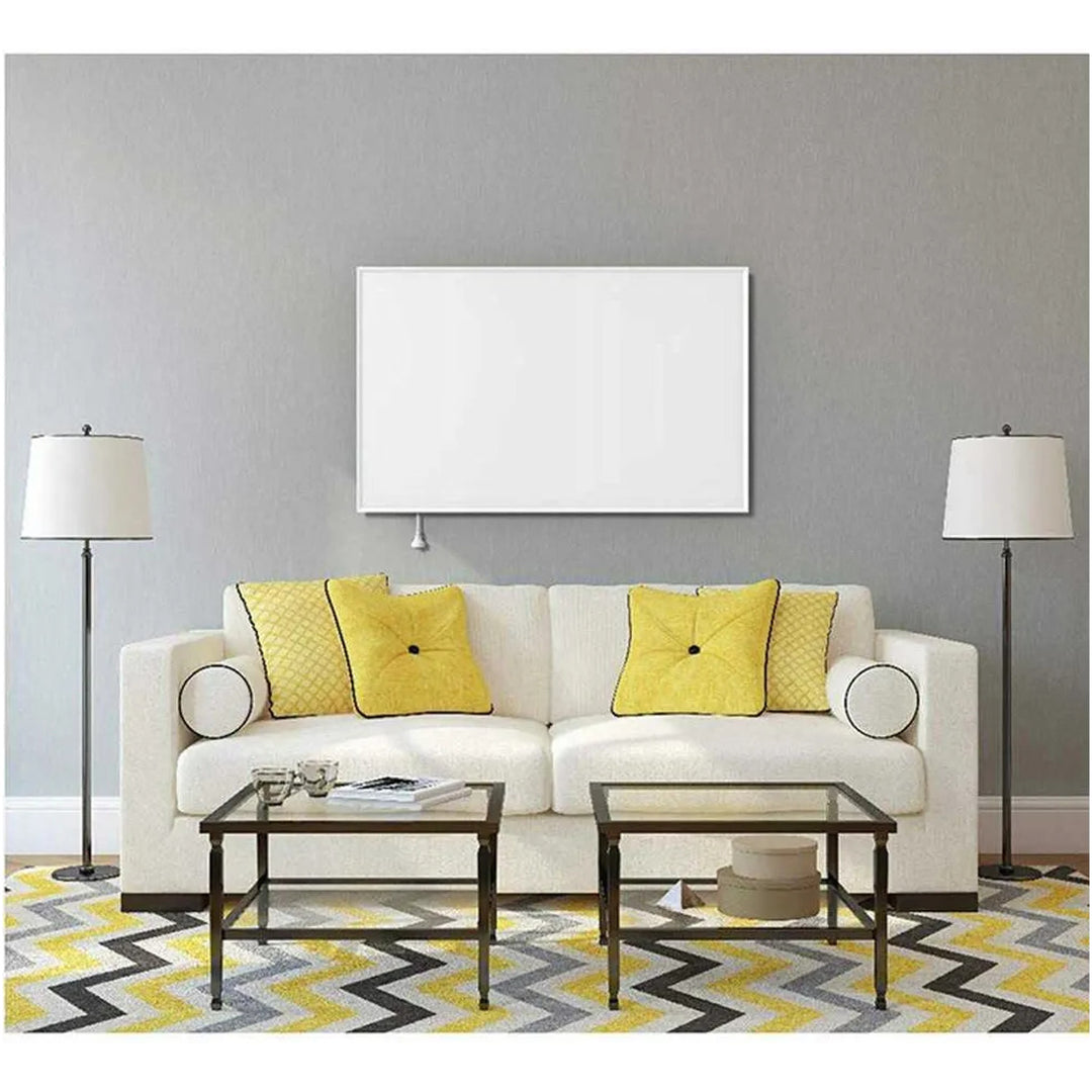 Pannello riscaldante a infrarossi Cronos Graphene, potenza 300 W, colore bianco, riscalda ambienti fino a 8 m², telecomando, PRO CGP-300TWP