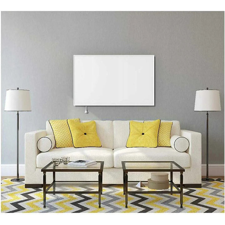 Pannello riscaldante a infrarossi Cronos Graphene, potenza 300 W, colore bianco, riscalda ambienti fino a 8 m², telecomando, PRO CGP-300TWP