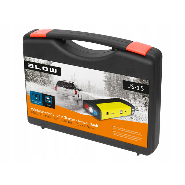 Jump Starter Blow, funzione powerbank, corrente: 200 A di avviamento, 400 A di picco, capacità 12800 mAh, 81-201#