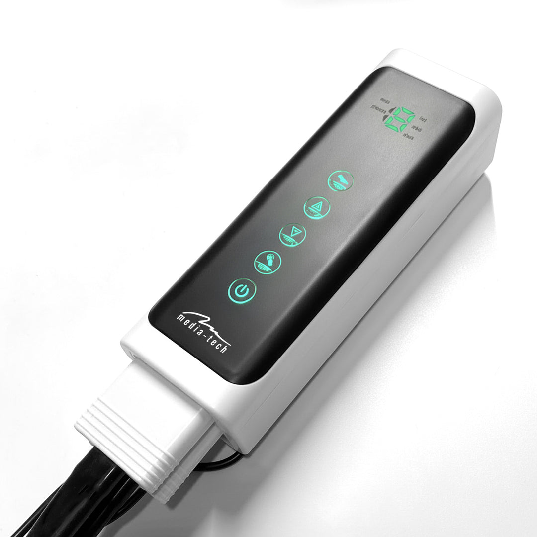 Massaggiatore linfatico per le gambe, senza fili, riscaldante, Mediatech, MT6542