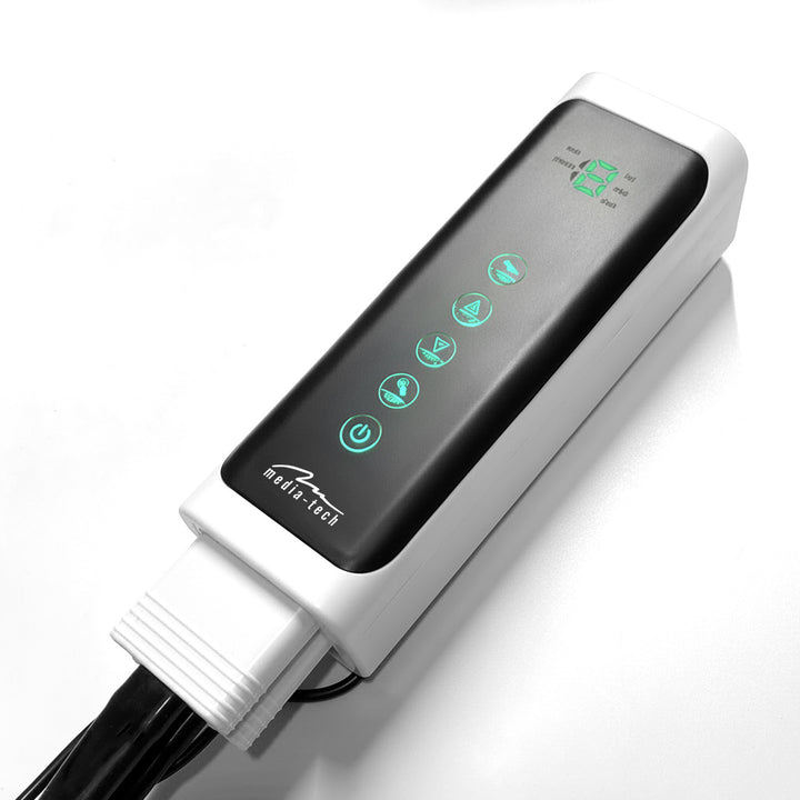 Massaggiatore linfatico per le gambe, senza fili, riscaldante, Mediatech, MT6542
