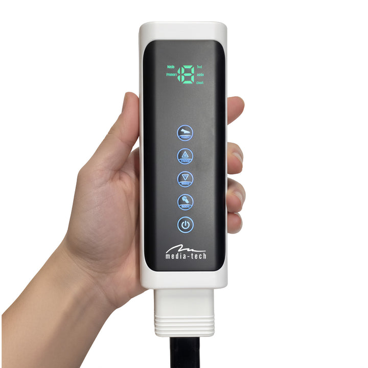 Massaggiatore linfatico per le gambe, senza fili, riscaldante, Mediatech, MT6542