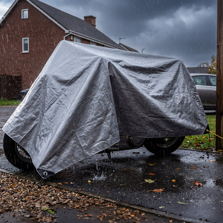 Telo argentato 120 g 4x6 m VA0476, impermeabile, Vayox