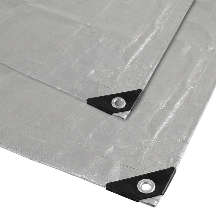 Telo argentato 120 g 4x6 m VA0476, impermeabile, Vayox