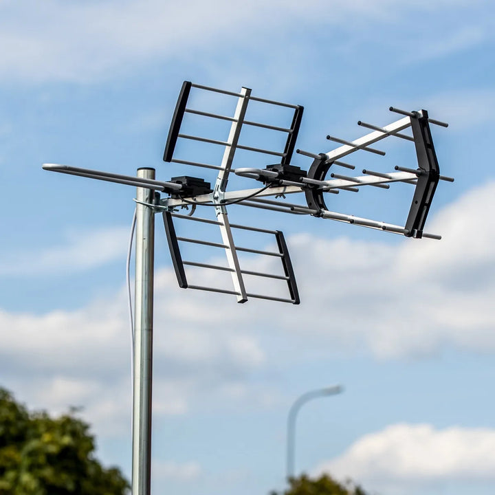 Antenna direzionale DVB-T/T2 VA900 COMBO con filtro LTE, in alluminio, Vayox